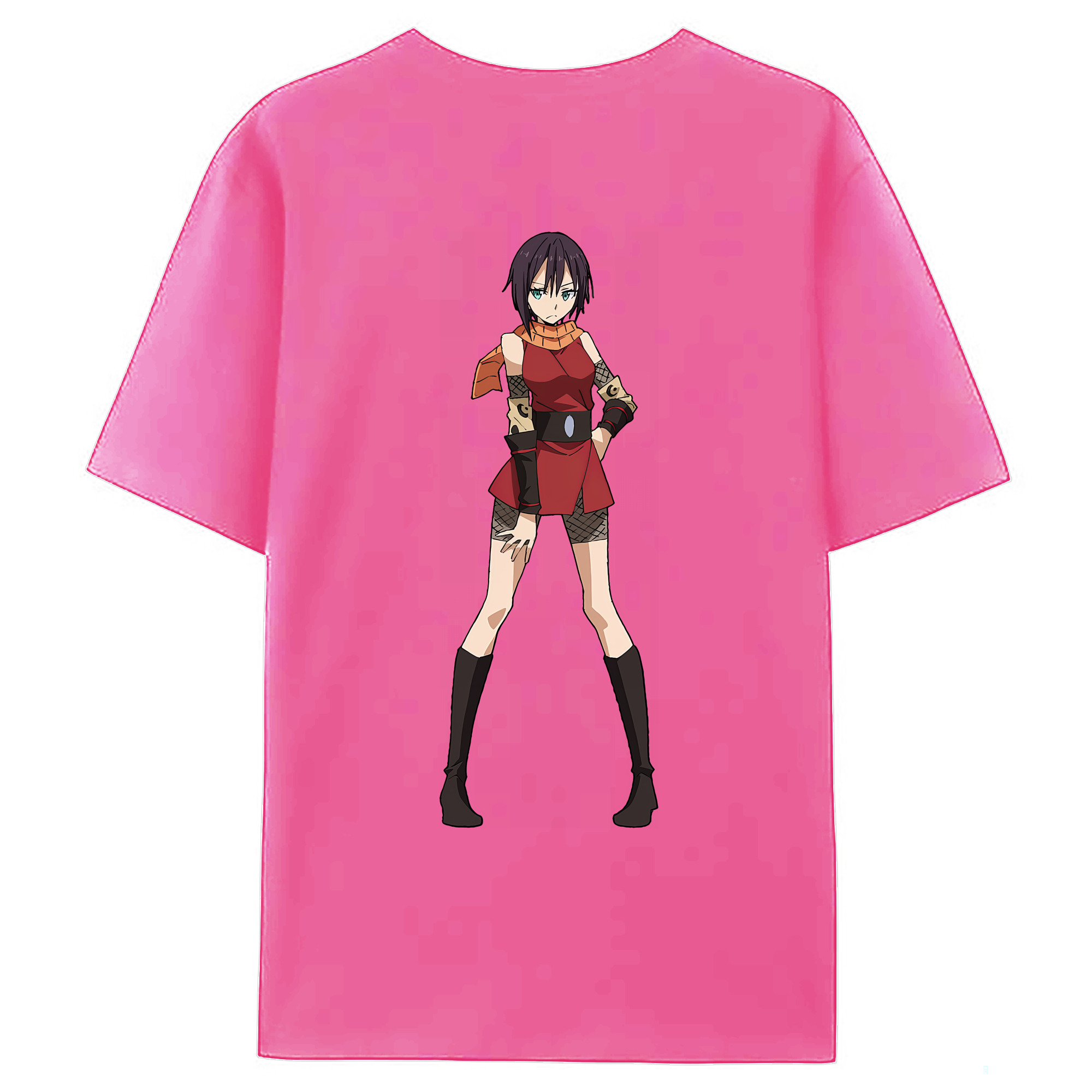 （画像用） 転スラ Regarding Reincarnated to Slime レディース半袖Tシャツ(バックプリント)